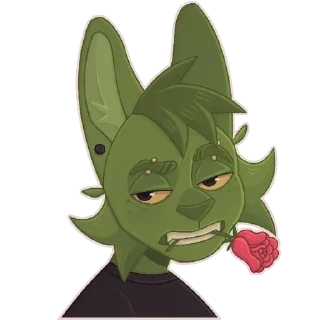 🌹 emoji Самый токсичный пак Telegram sticker 8 of 10