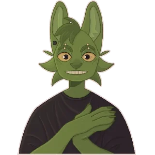 🙂 emoji Самый токсичный пак Telegram sticker 6 of 10
