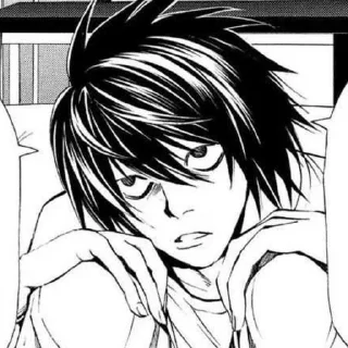 Sticker from L Lawliet