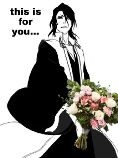 🌹 emoji Bleach a rose Telegram sticker 9 of 25