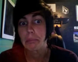 Sticker from pierce the veil бляха