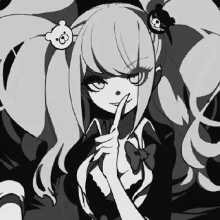 🌟 emoji junko enoshima <3 Telegram sticker 12 of 12