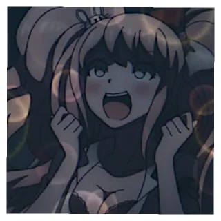 😃 emoji Junko Enoshima Telegram sticker 14 of 52