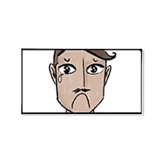 😭 emoji РусЛит от irina.bless Telegram sticker 15 of 30