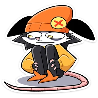 ⭐ emoji Опоссум Чак от @TgSticker Telegram sticker 14 of 49