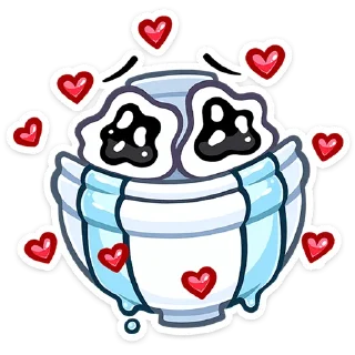 😍 emoji Чак :: @stickroom Telegram sticker 8 of 48