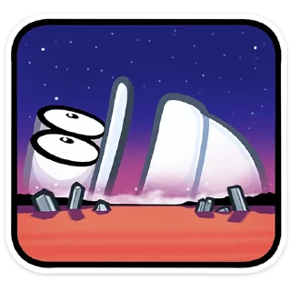 😱 emoji Чак (@TgSticker) Telegram sticker 20 of 48