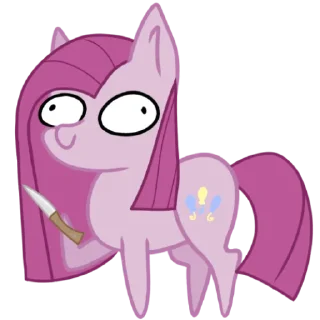 🍴 emoji Пельмешки | @MyLittlePony_bots Telegram sticker 23 of 39
