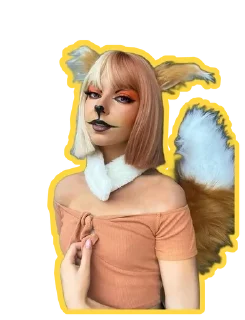 🦊 emoji Tilka my lady Telegram sticker 19 of 105