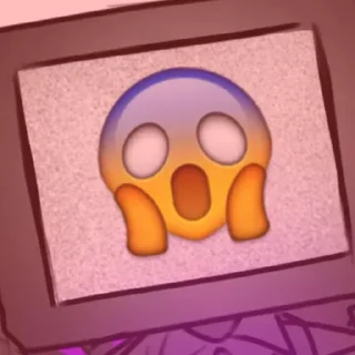 😱 emoji :3 :: @Bill_Cipher_Original Telegram sticker 16 of 61
