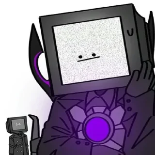 😕 emoji :3 :: @Bill_Cipher_Original Telegram sticker 9 of 61