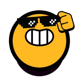 😎 emoji Довольни пабле: @mangledess Telegram sticker 11 of 69