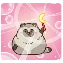 🌙 emoji Тануки Тю @Nyasticks Telegram sticker 12 of 48