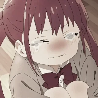 😢 emoji ✿Remi Ayasaki✿ @anime_sticks Telegram sticker 23 of 40
