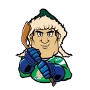 💚 emoji KHL 22/23 mini (animated) Telegram sticker 14 of 22