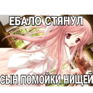 Sticker from Я люблю только Никусика.