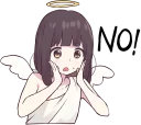 😇 emoji menhera 3 Telegram sticker 22 of 120