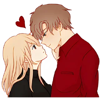 😘 emoji Любовь в воздухе 2 @Nyasticks Telegram sticker 24 of 41