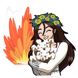👹 emoji Зла Мавка Telegram sticker 9 of 21
