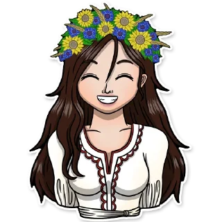 😀 emoji Зла Мавка Telegram sticker 12 of 21