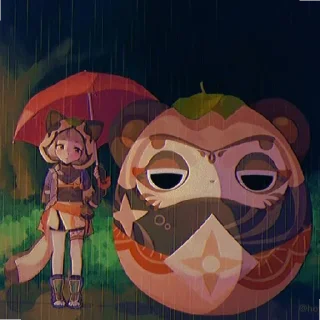 ☔ emoji Лучшая Лоличка💖 Саю ✨🍃 Telegram sticker 24 of 43