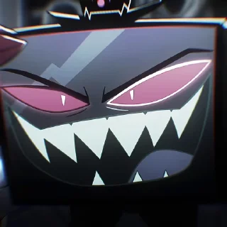 🤟 emoji БОЛЬШЕ ⇨ @CLOOBHUB ВОКС ОТЕЛЬ ХАЗБИН VOX HAZBIN ТГ Telegram sticker 12 of 94
