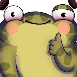 👍 emoji Musina lagushka Telegram sticker 6 of 21