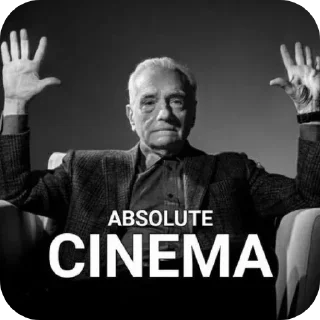 😎 emoji БОЛЬШЕ ⇨ @CLOOBHUB ABSOLUTE CINEMA СТИКЕРЫ ТГ TG Telegram sticker 19 of 85