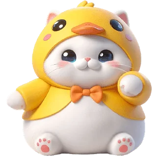 🫵 emoji Пушистые утята @Nyasticks Telegram sticker 17 of 33