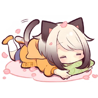 Sticker from Весенние котята @Nyasticks