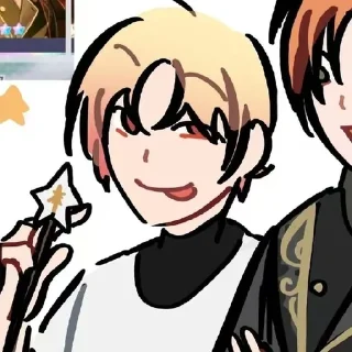 Sticker from akikasa real