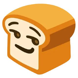 😏 emoji ХлЭб глОва by Тапок и Сашок Telegram sticker 21 of 101