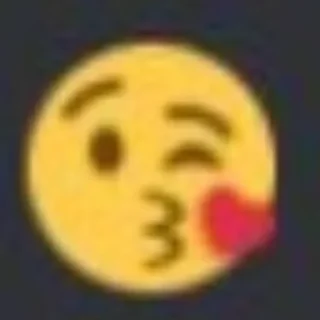 😘 emoji Emojis Telegram sticker 22 of 104