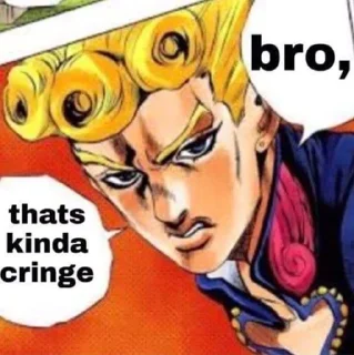 👺 emoji Jojo cringe 4 Telegram sticker 17 of 57