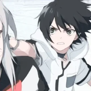 Sticker from @anime_stickerr Последний Серафим