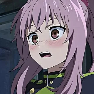 😧 emoji Последний серафим @anime_sticks Telegram sticker 17 of 20