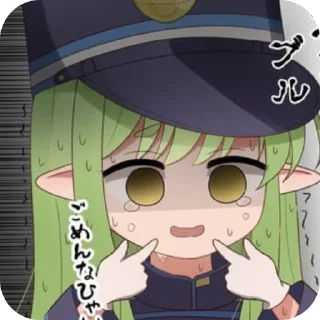 😭 emoji Хикари и Нозоми Telegram sticker 18 of 49