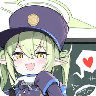 ❤ emoji Хикари и Нозоми Telegram sticker 13 of 49