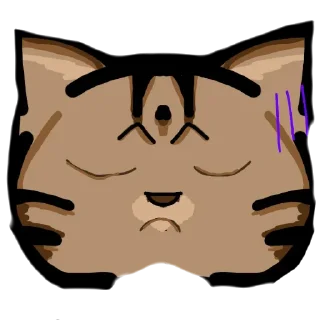 👄 emoji Дусяя. 🖤 Telegram sticker 5 of 19