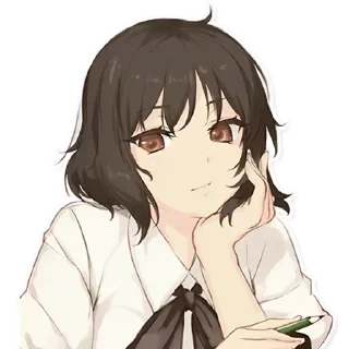 ❤️ emoji БОЛЬШЕ ⇨ @CLOOBHUB АНИМЕ СТИКЕРЫ ТГ ANIME STICKERS Telegram sticker 10 of 23