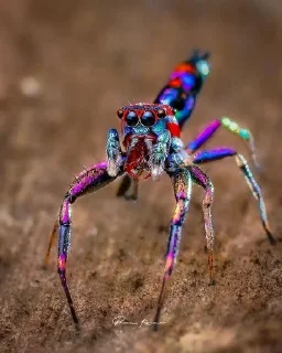 🌈 emoji Jumping Spiders (Salticidae) Telegram sticker 5 of 15