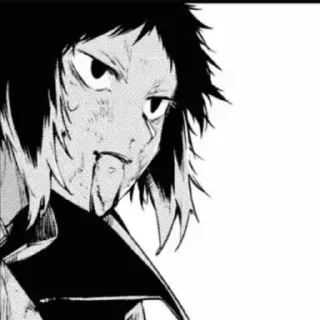 👑 emoji Akutagawa Ryūnosuke || @stikKishmish Telegram sticker 20 of 77