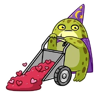 😐 emoji Жабка (@TgSticker) Telegram sticker 16 of 48
