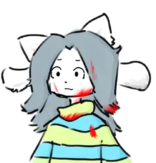 🌟 emoji Temmie! )[by Dunya_Oficial] Telegram sticker 10 of 15
