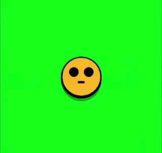 🌟 emoji Bs green screen Telegram sticker 6 of 59