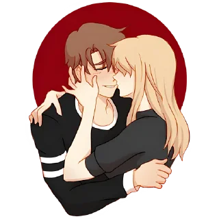 🤗 emoji Любовь в воздухе 3 @Nyasticks Telegram sticker 6 of 25