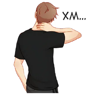 🤔 emoji Любовь в воздухе 3 @Nyasticks Telegram sticker 23 of 25