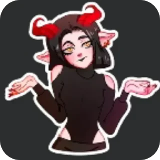 🖼 emoji Суккуб @kafei2080 Telegram sticker 8 of 19