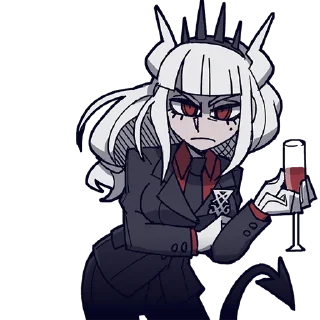 Sticker from Helltaker