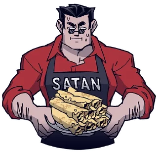 😰 emoji Helltaker Telegram sticker 19 of 50